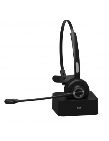 BH-M97 Bluetooth 5.0 Over-Ear Headset with Active Noise-Cancelling Microphone