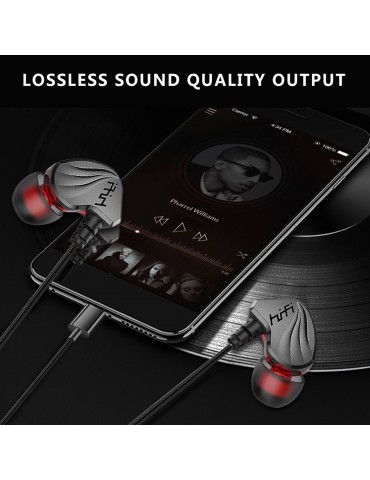 T2000 USB-C In-Ear Headphones — IPX5 Sweat-Resistant, Memory Metal Ear Hooks