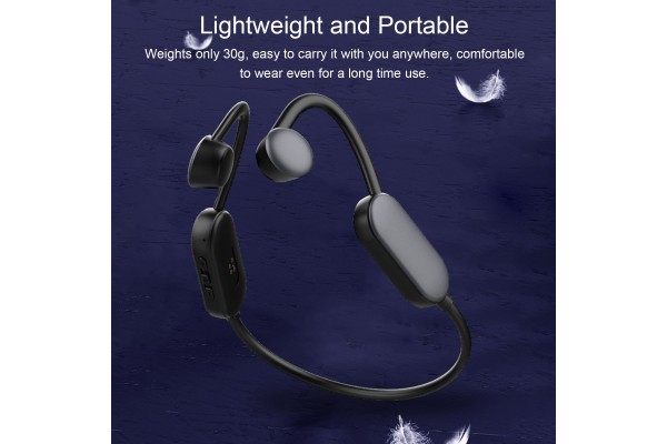 Q50 Bone Conduction Headphones — 8GB Storage, IPX8 Waterproof, Bluetooth 5.0