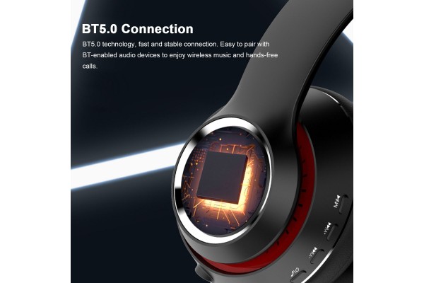 L500 Wireless Bluetooth 5.0 Foldable Headphones