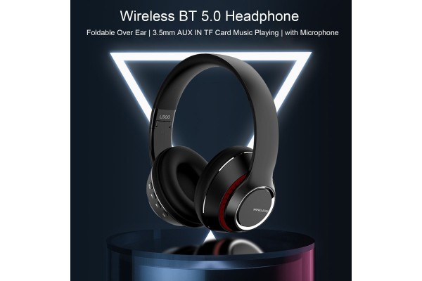 L500 Wireless Bluetooth 5.0 Foldable Headphones
