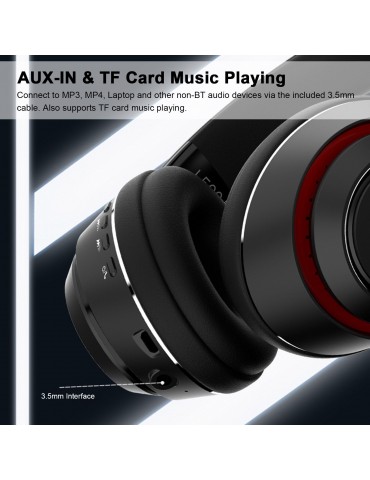 L500 Wireless Bluetooth 5.0 Foldable Headphones