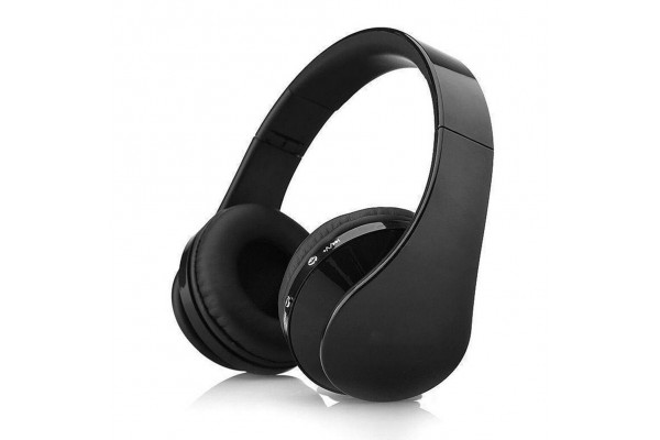 Foldable Bluetooth 3.0 Headphones with 3.5mm Jack & CVC 6.0 Noise Cancellation