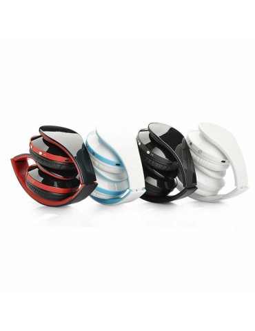 Foldable Bluetooth 3.0 Headphones with 3.5mm Jack & CVC 6.0 Noise Cancellation