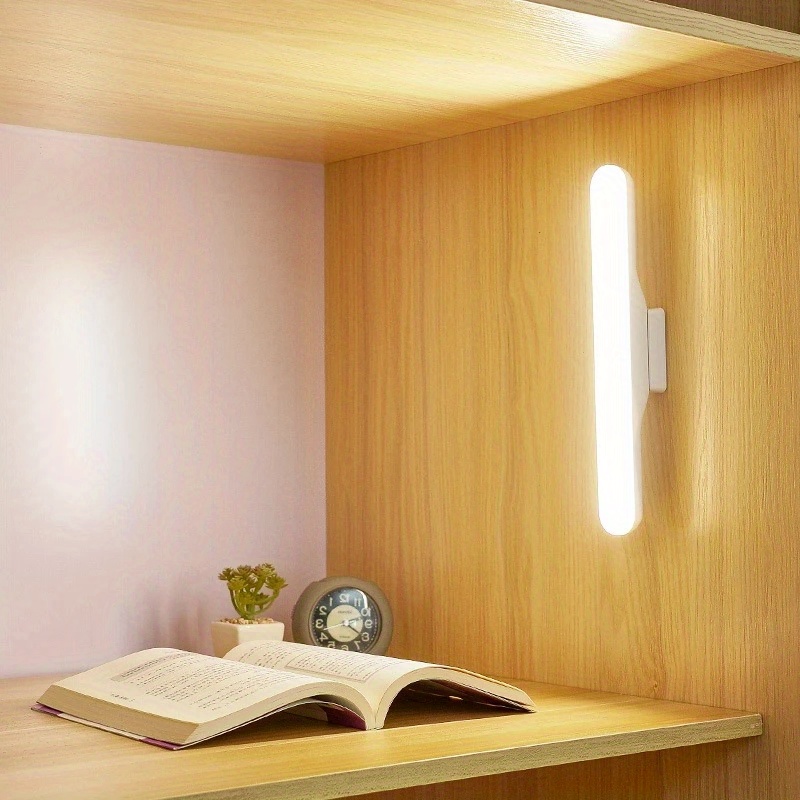 USB-Rechargeable Magnetic LED Reading Lamp — 360° Rotatable, Eye-Care Desk Lamp