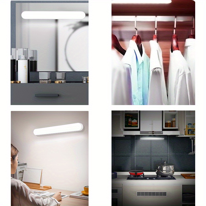USB-Rechargeable Magnetic LED Reading Lamp — 360° Rotatable, Eye-Care Desk Lamp