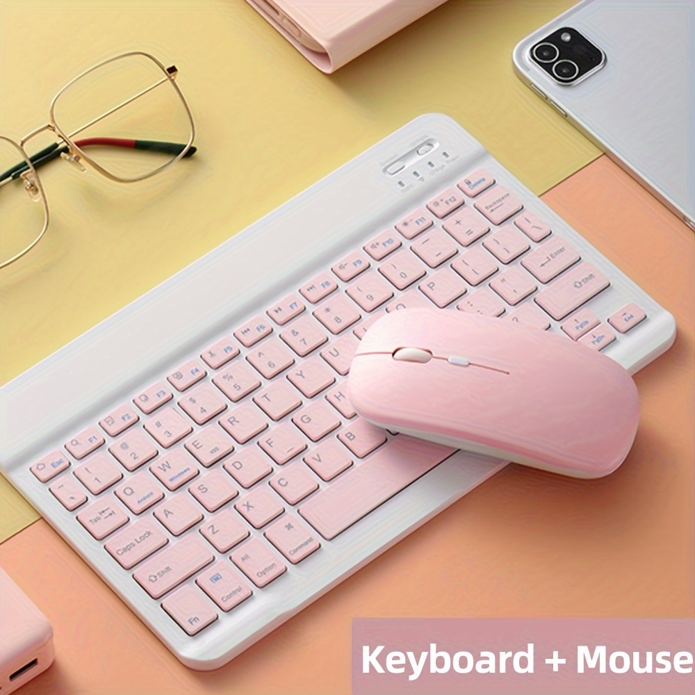Ultra-Thin Bluetooth Keyboard and Mouse Set — Rechargeable