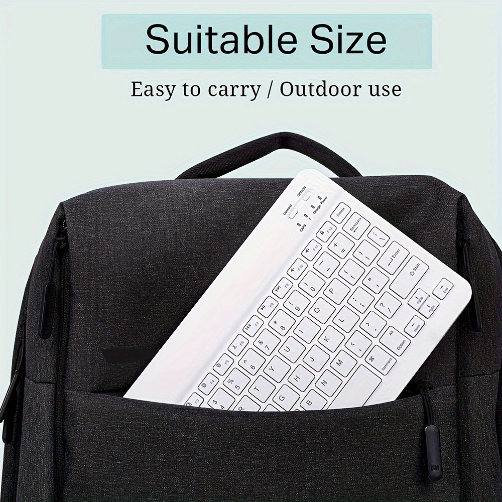 Ultra-Thin Bluetooth Keyboard and Mouse Set — Rechargeable
