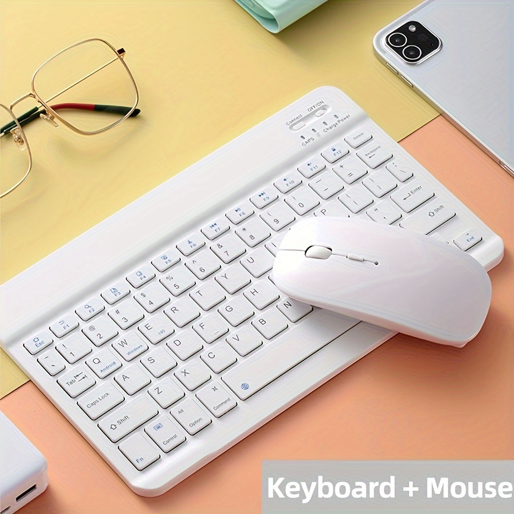 Ultra-Thin Bluetooth Keyboard and Mouse Set — Rechargeable