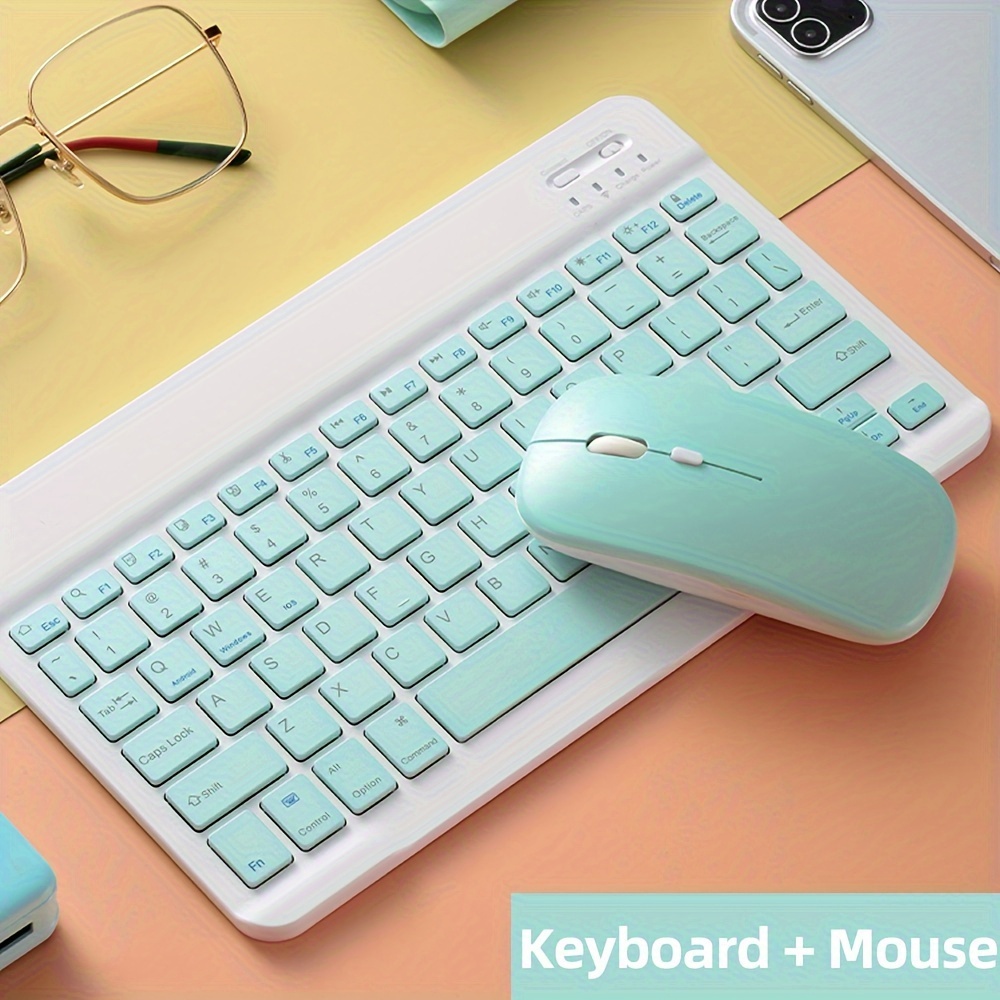 Ultra-Thin Bluetooth Keyboard and Mouse Set — Rechargeable