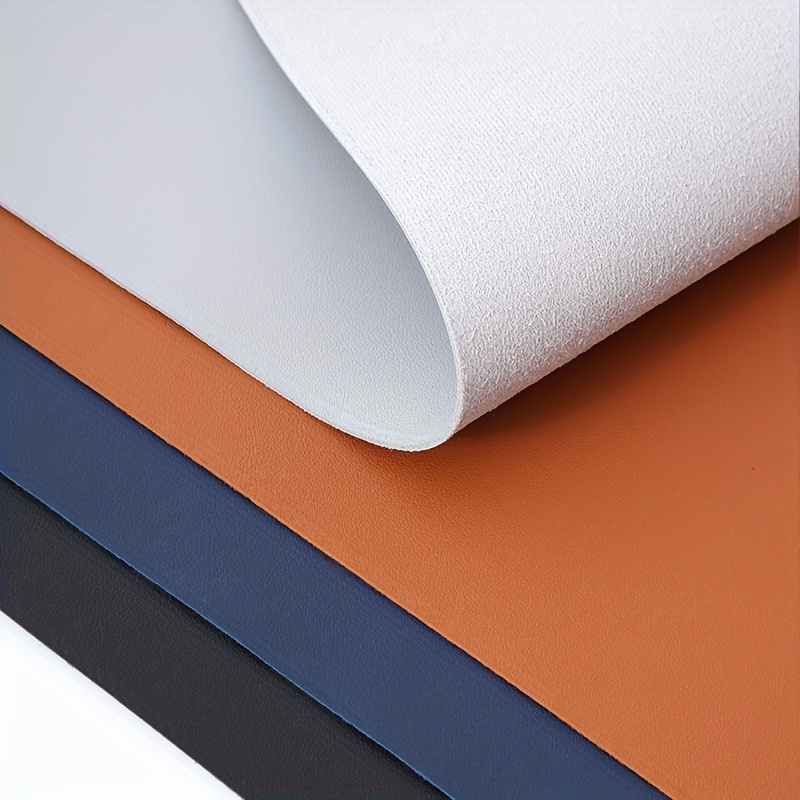 Large-Size Waterproof PU Leather Desk Mat — Keyboard & Mouse Pad