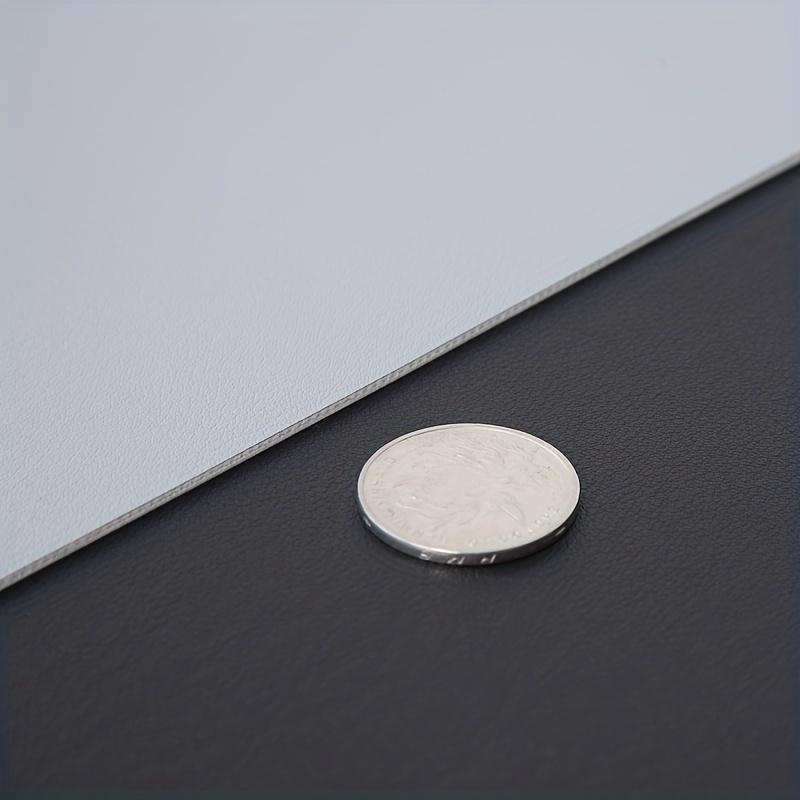 Large-Size Waterproof PU Leather Desk Mat — Keyboard & Mouse Pad