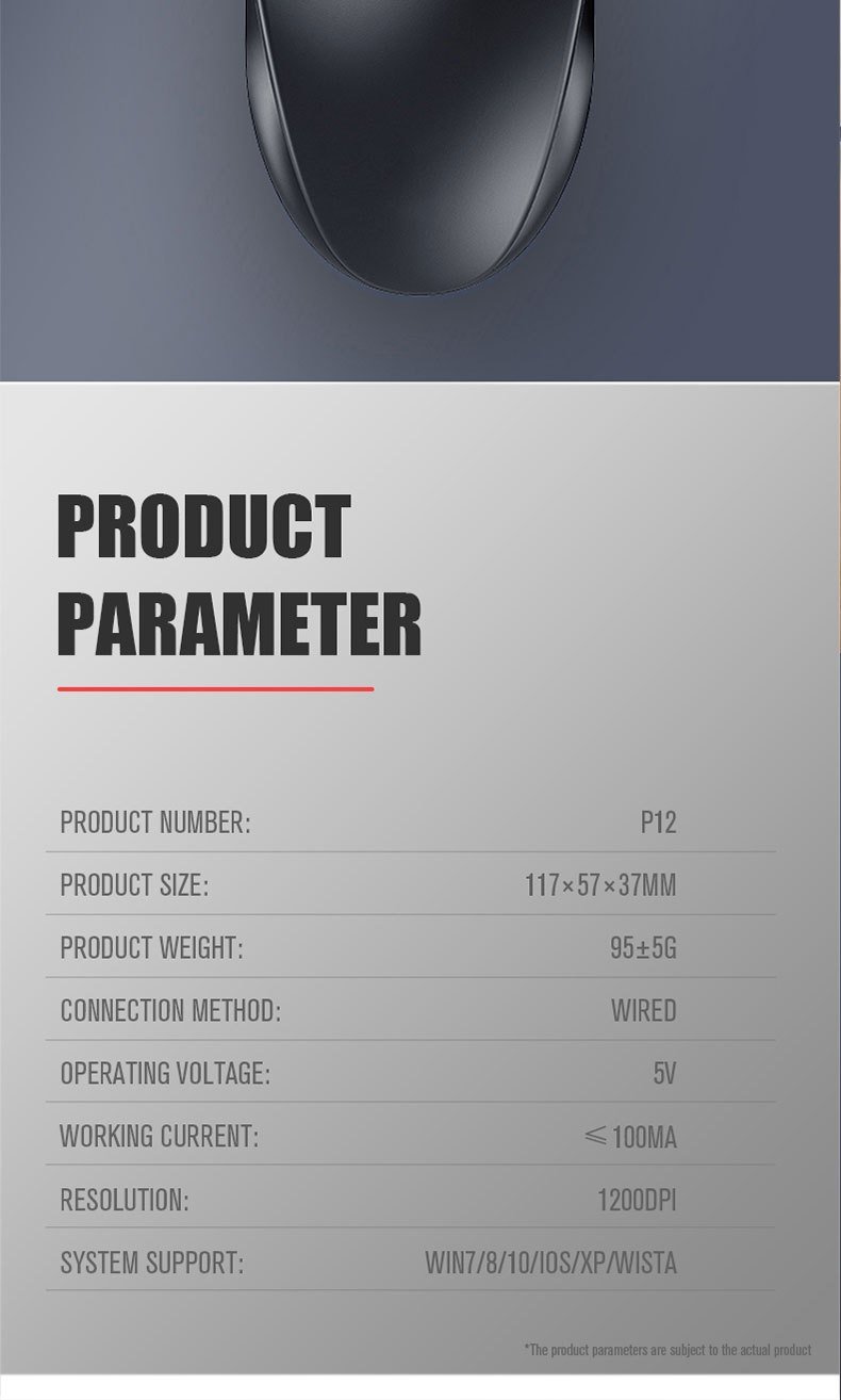 Game mouse in use on laptop