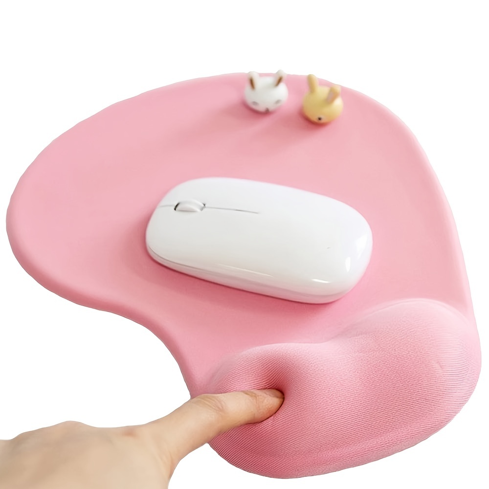 Ergonomic Gel Wrist Rest Mouse Pad — Non-Slip & Washable