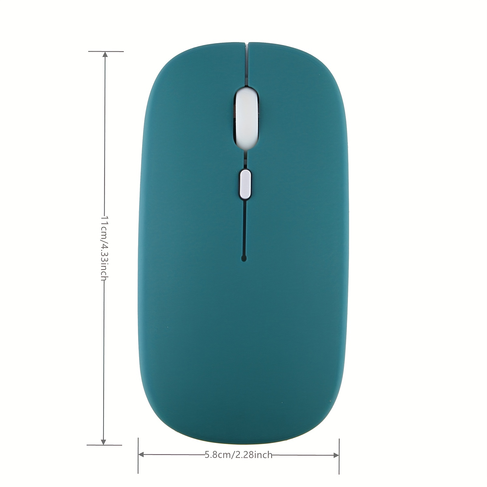 Universal Wireless Optical Mouse — 3-Stage DPI Adjustment & Silent Click Technology