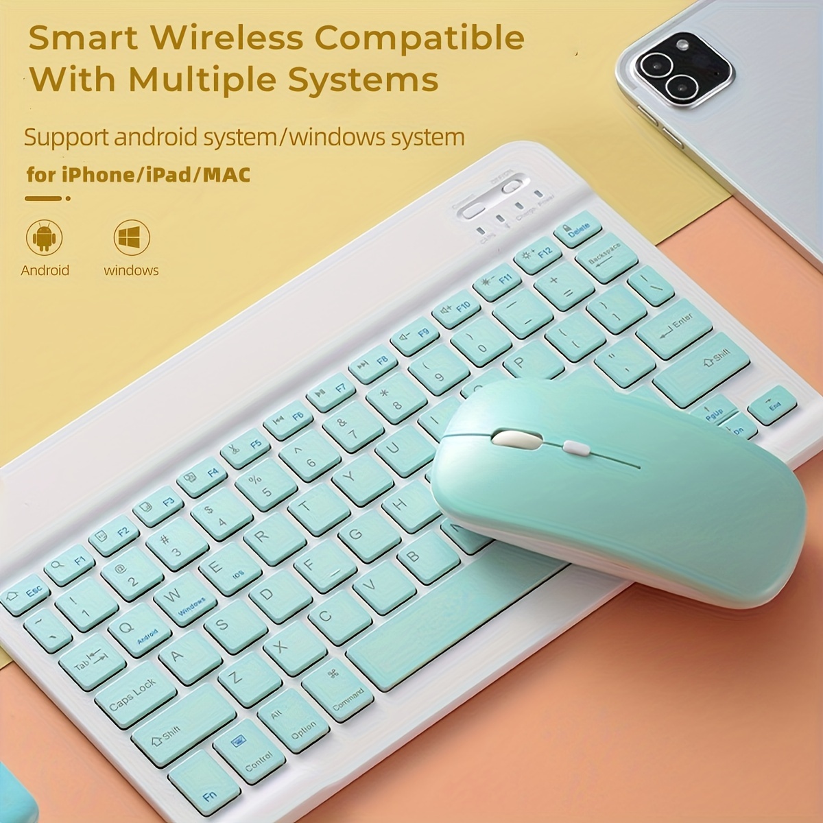 Universal Wireless Optical Mouse — 3-Stage DPI Adjustment & Silent Click Technology
