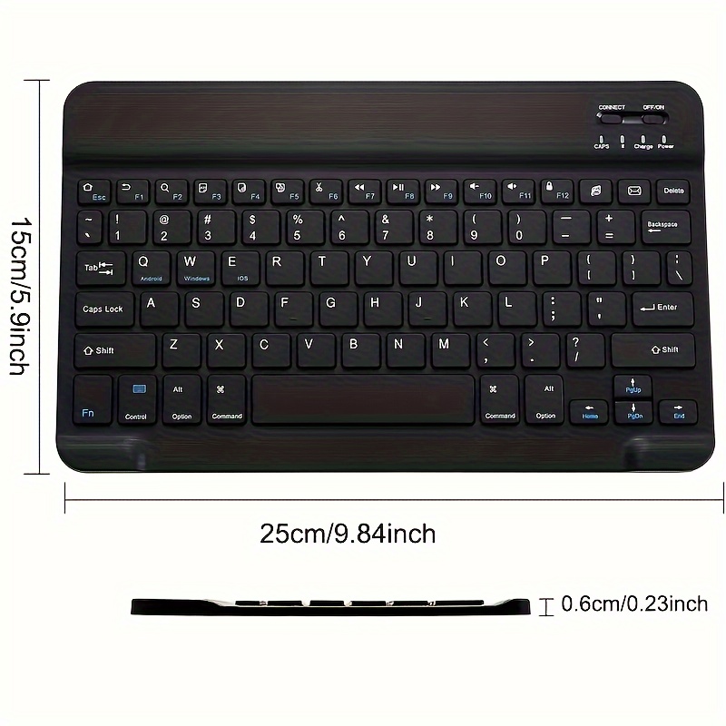 Mini 78-Key Wireless Gaming Keyboard — Bluetooth, Rechargeable