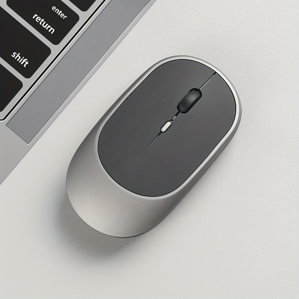 Dual-tone 2.4G wireless mouse — front view
