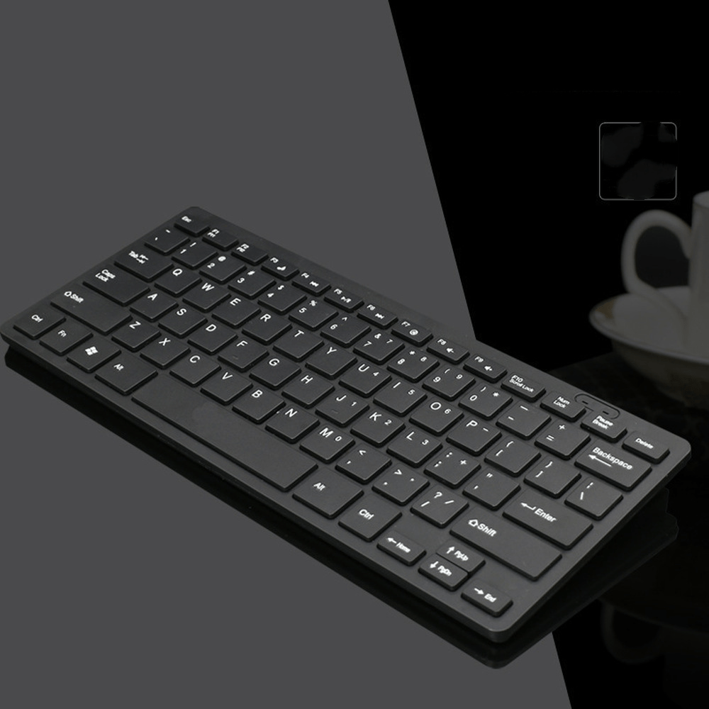 K1000 Mini USB Wired Keyboard – Chocolate-Style Keycaps