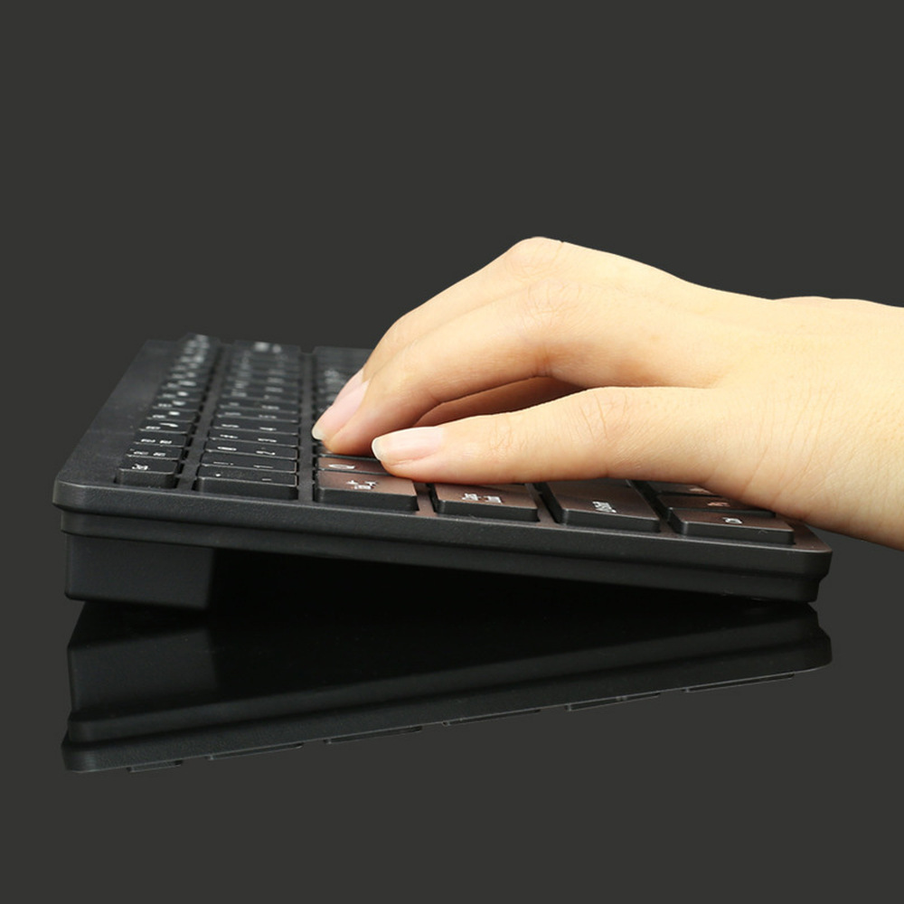 K1000 Mini USB Wired Keyboard – Chocolate-Style Keycaps