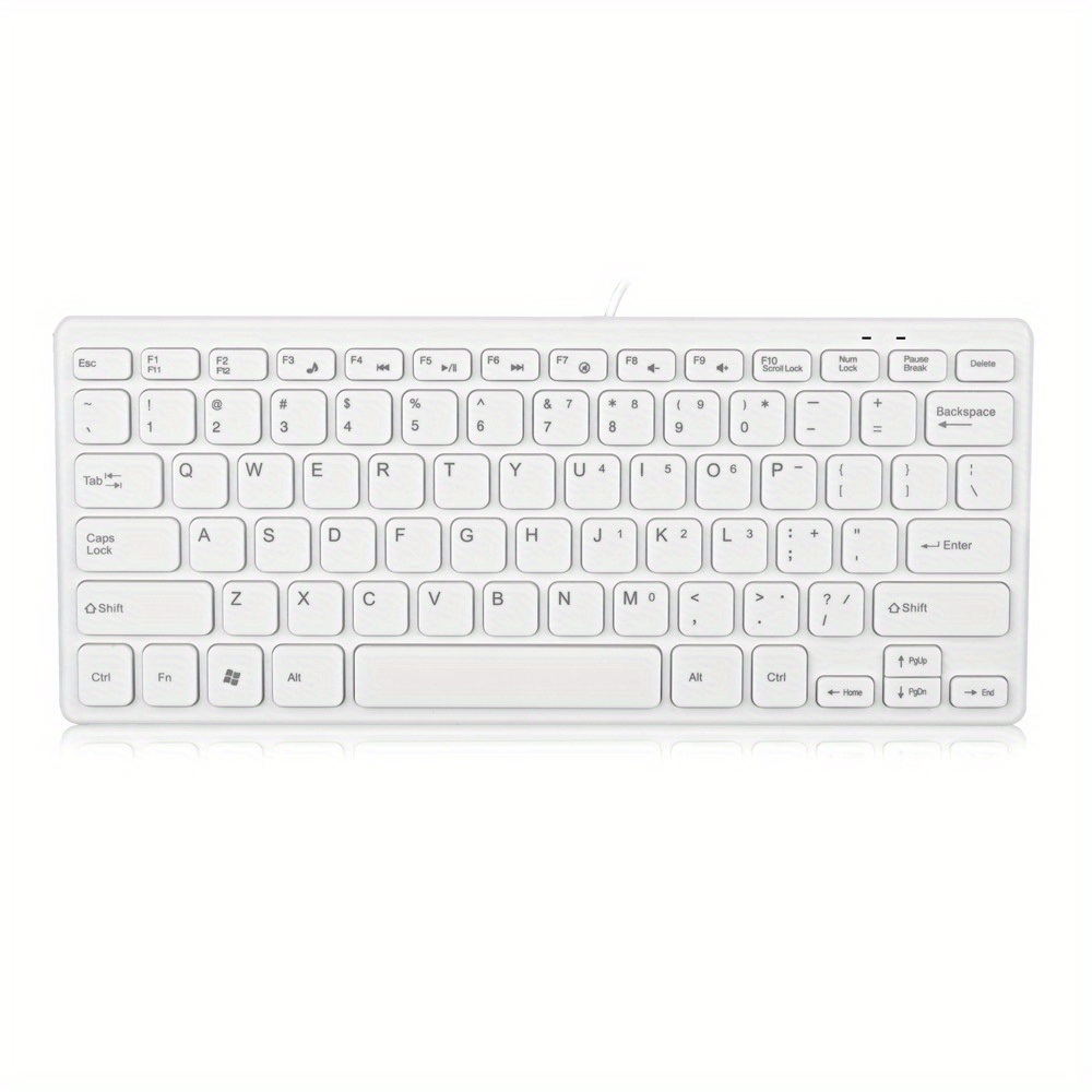 K1000 Mini USB Wired Keyboard – Chocolate-Style Keycaps