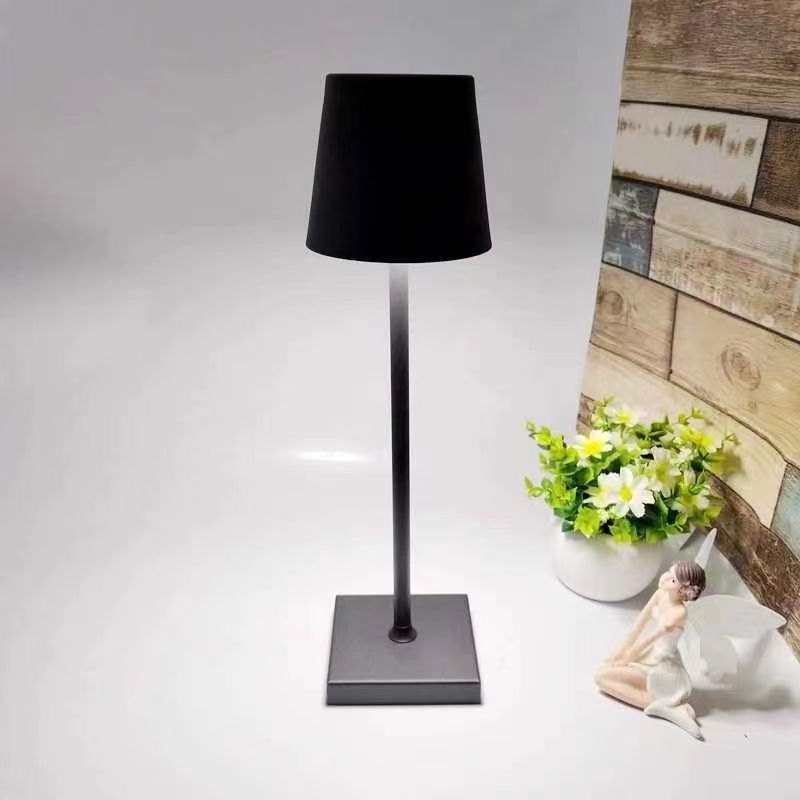Wireless LED Desk Lamp — Touch Control, 3-Color Temperature, USB Rechargeable