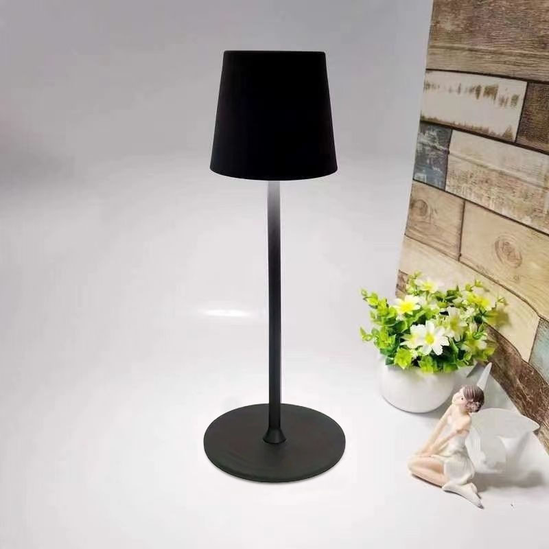 Wireless LED Desk Lamp — Touch Control, 3-Color Temperature, USB Rechargeable