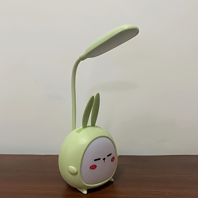Rabbit-Shaped LED Desk Lamp — USB-Rechargeable Eye-Care Lamp