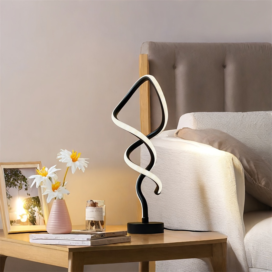 USB Cane-Style Desk Lamp — Tri-Color LED Eye-Protection Lamp