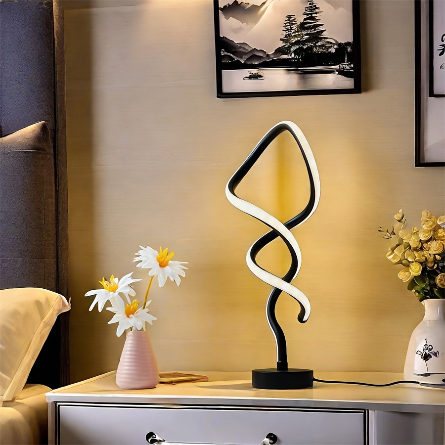 USB Cane-Style Desk Lamp — Tri-Color LED Eye-Protection Lamp