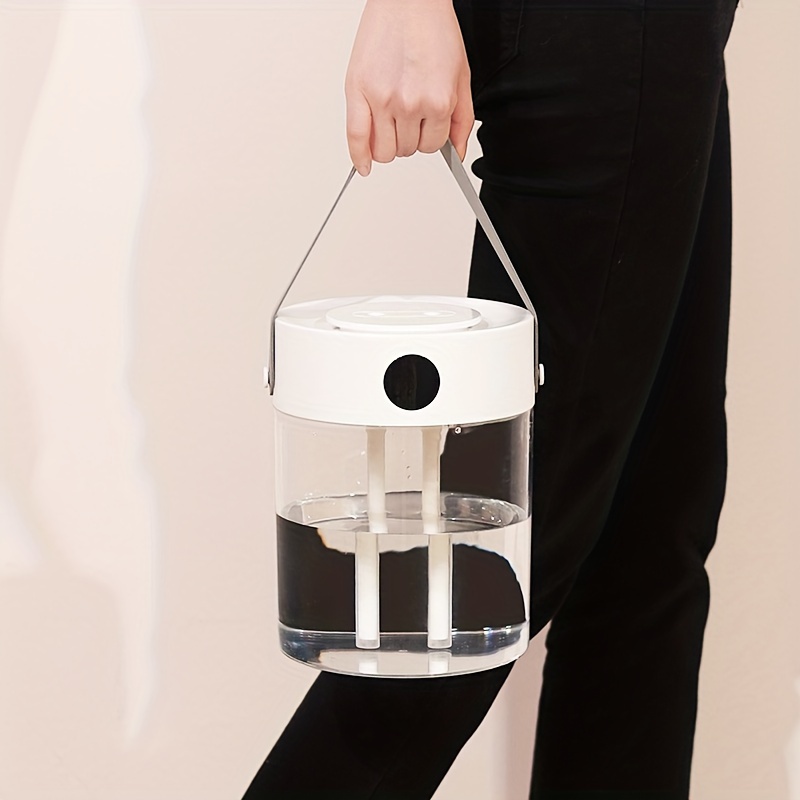 Extra-Large-Capacity Silent USB Humidifier — Dual Mist Nozzles