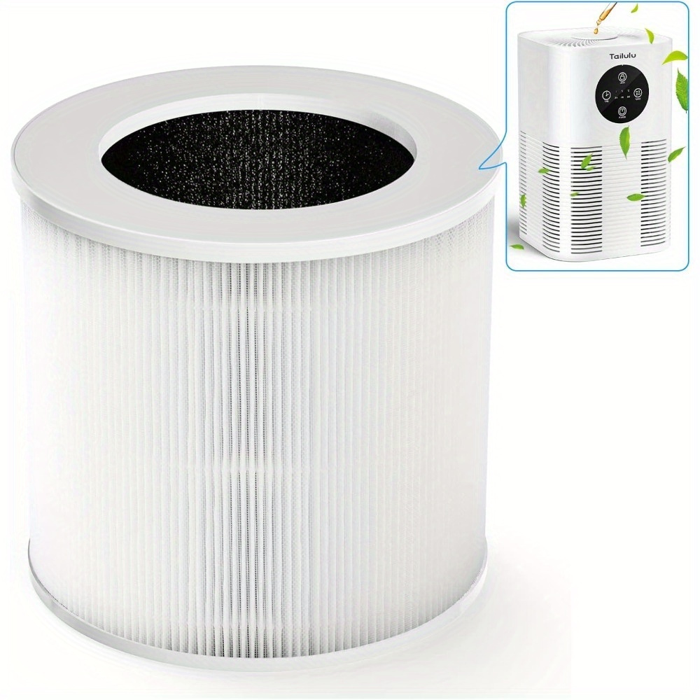 Tailulu Triple-Action True H13 HEPA Replacement Filter (1 Pack)