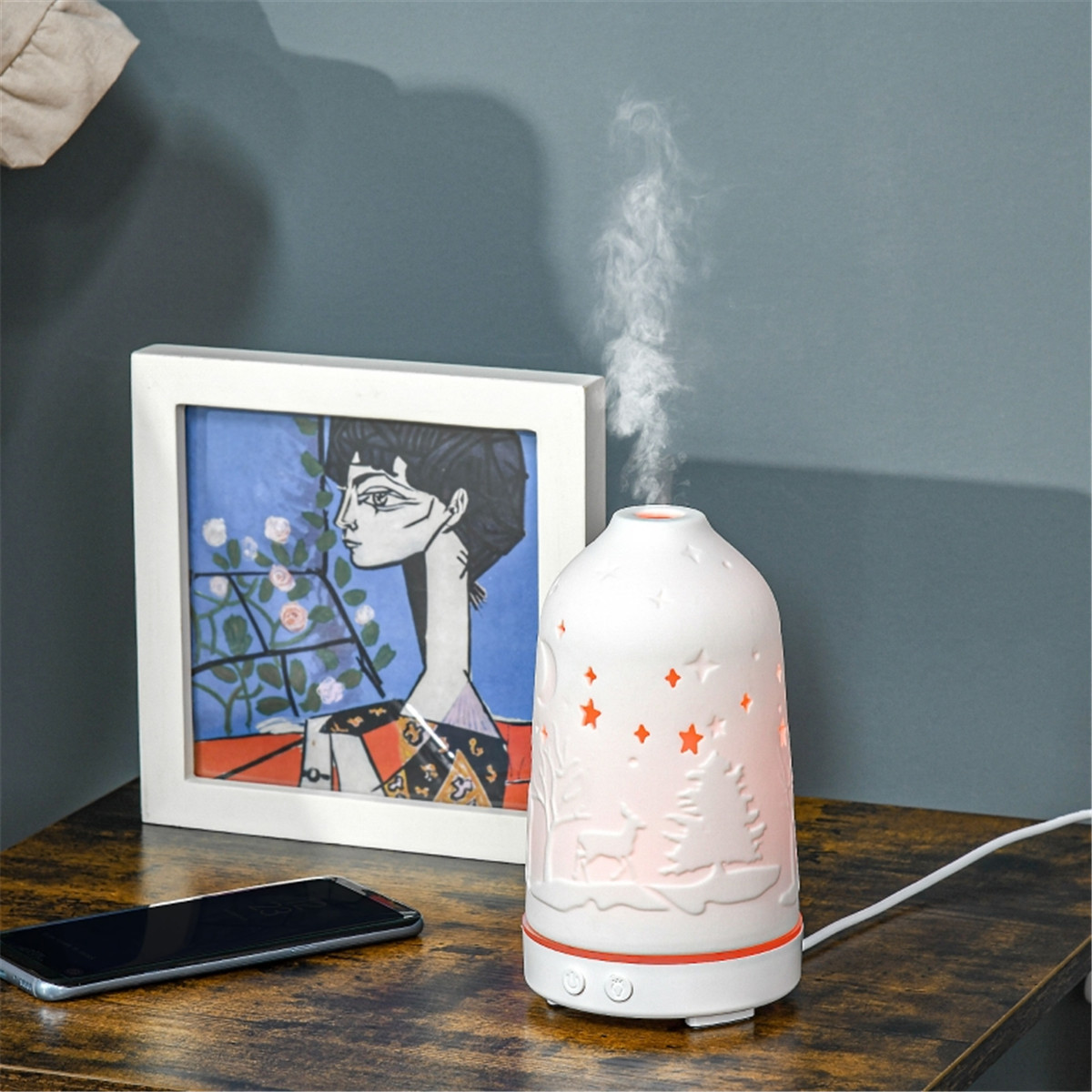 3.38 oz Ceramic Aromatherapy Humidifier