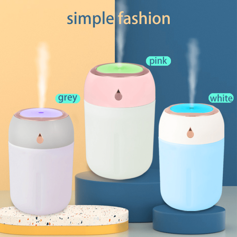 Portable USB Cool Mist Humidifier — Quiet & Compact Design