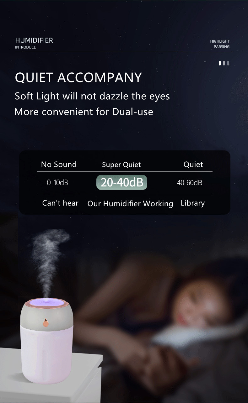 Humidifier Inside a Travel Bag — Demonstrating Portability