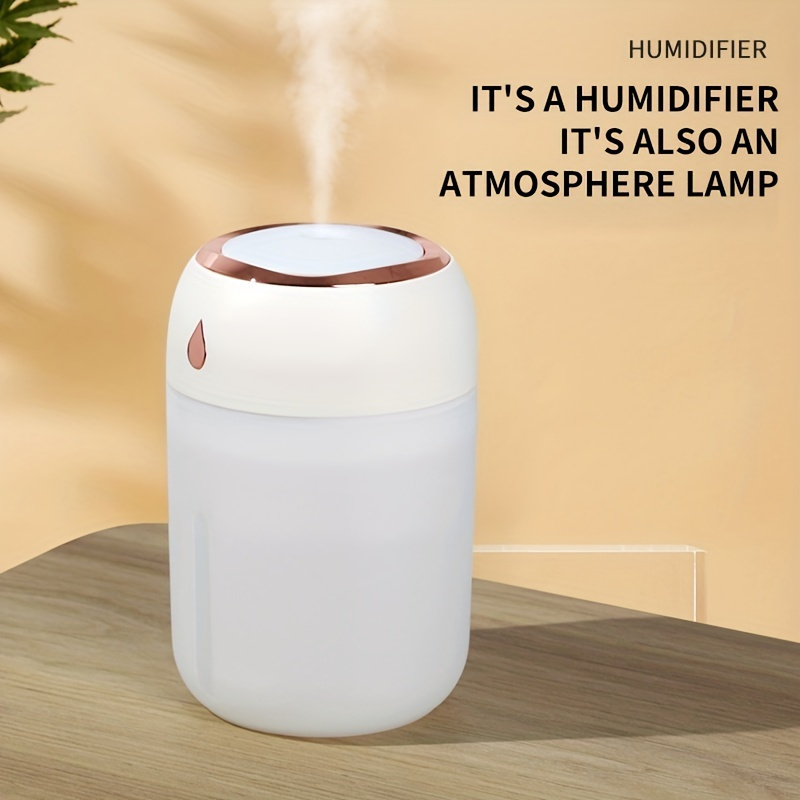 Portable USB Cool Mist Humidifier — Quiet & Compact Design