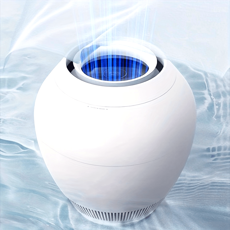 USB Desktop Humidifier with 7-Color LED Ambient Light