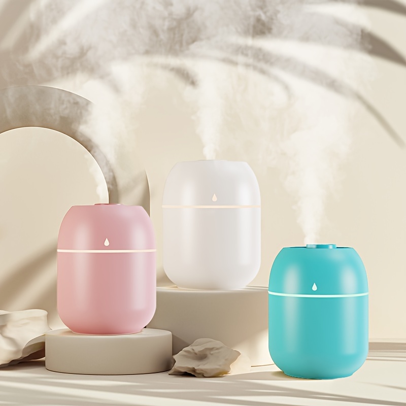 USB Desktop Humidifier with 7-Color LED Ambient Light