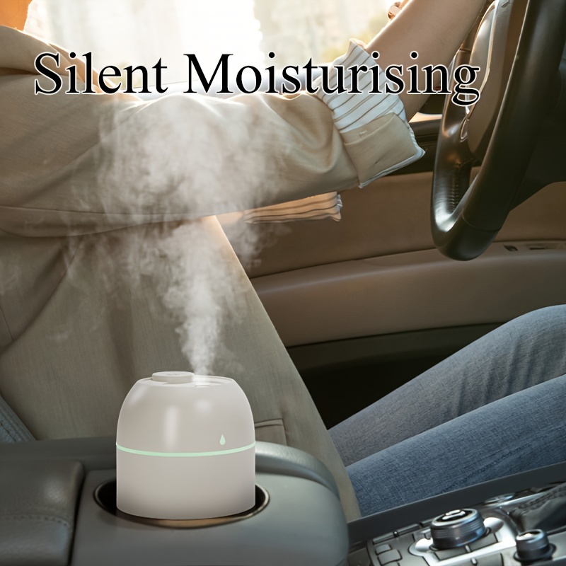 USB Desktop Humidifier with 7-Color LED Ambient Light