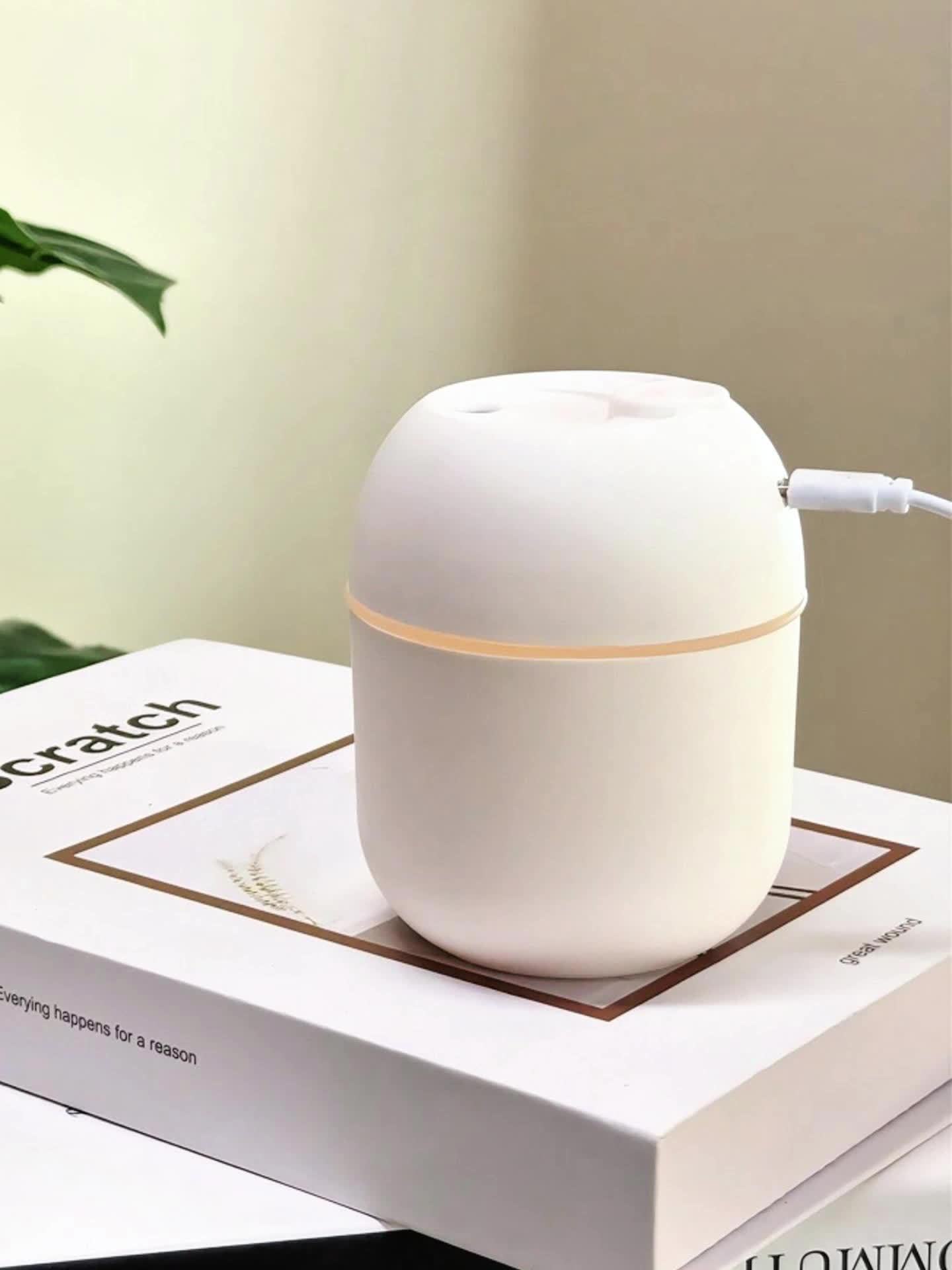 USB Desktop Humidifier with 7-Color LED Ambient Light