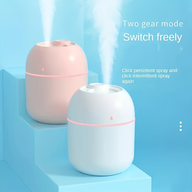 7.44 oz USB Portable Cool Mist Humidifier & Aromatherapy Diffuser