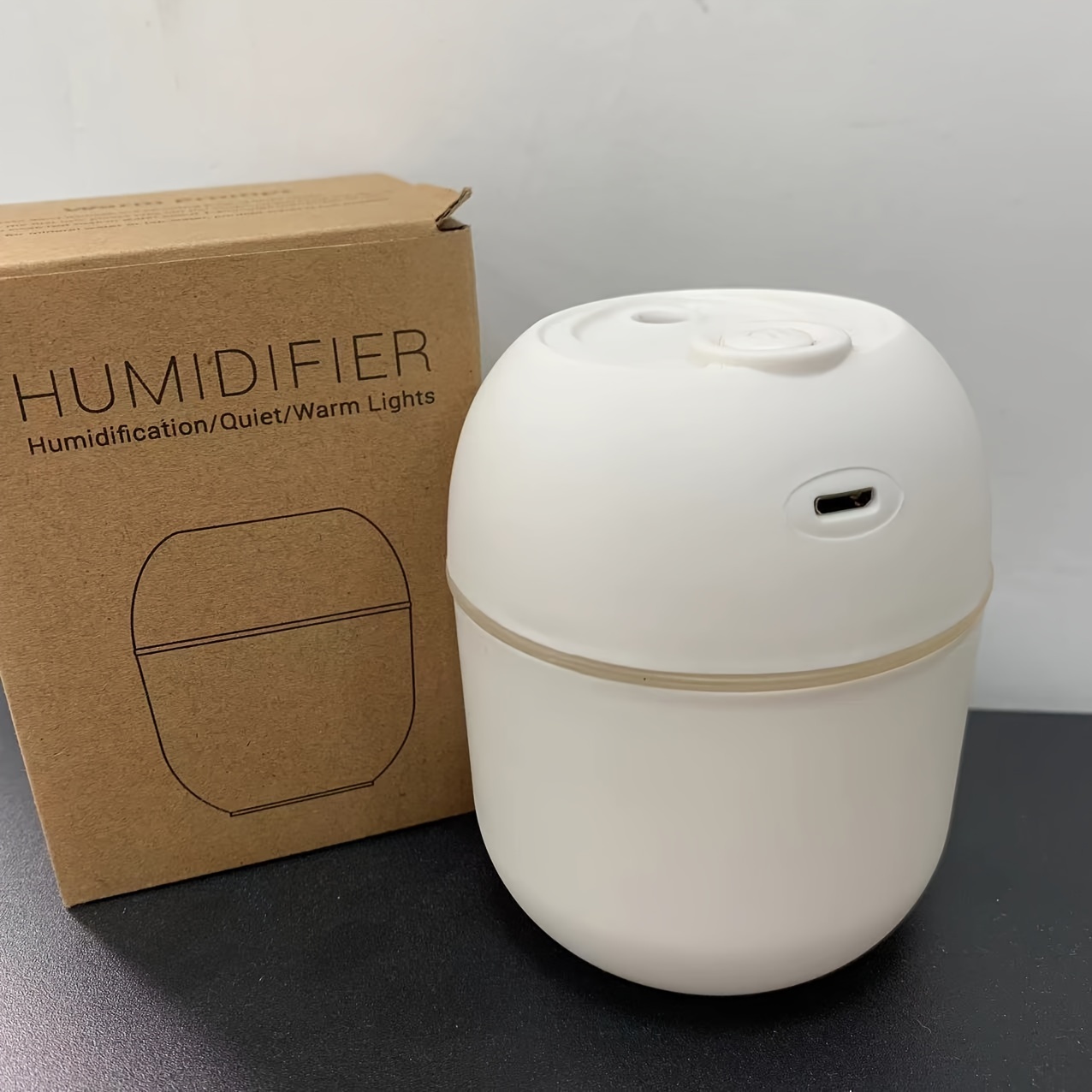 7.44 oz USB Portable Cool Mist Humidifier & Aromatherapy Diffuser