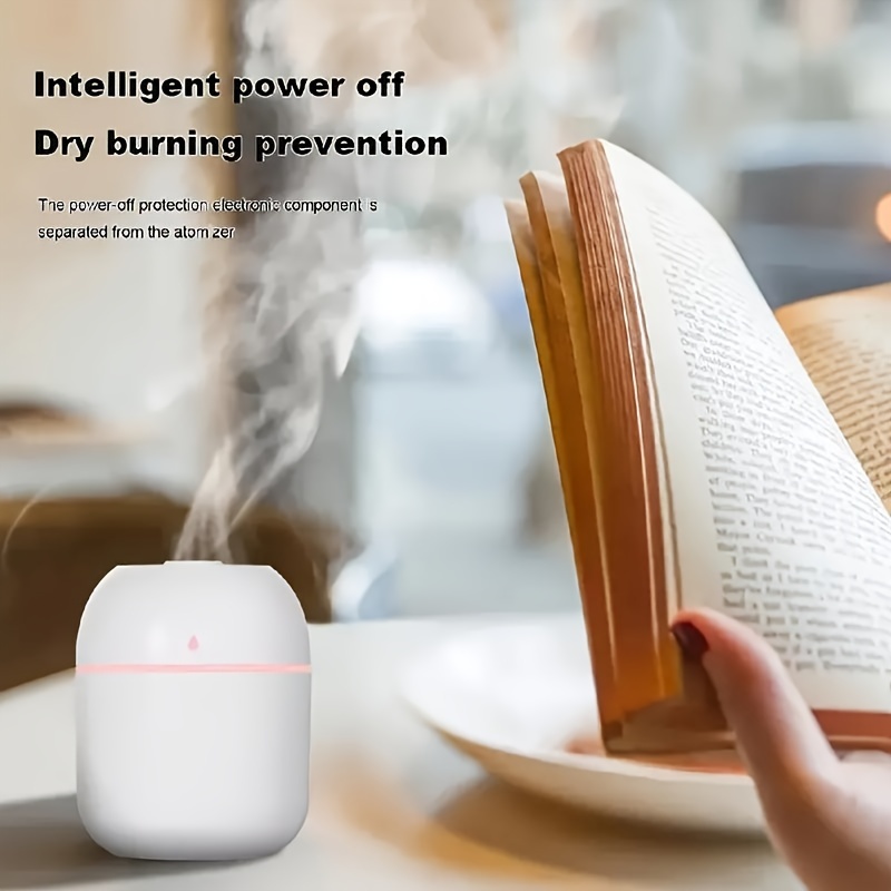 7.44 oz USB Portable Cool Mist Humidifier & Aromatherapy Diffuser