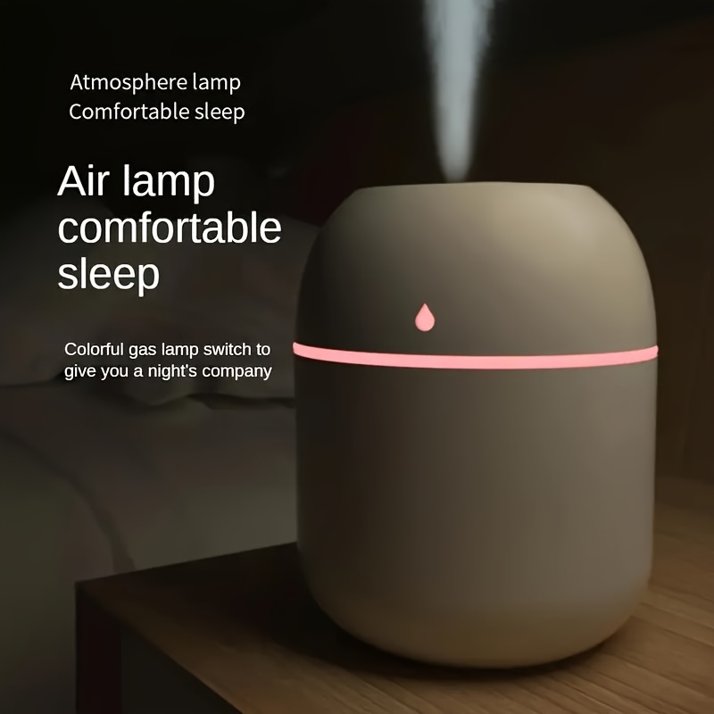 7.44 oz USB Portable Cool Mist Humidifier & Aromatherapy Diffuser