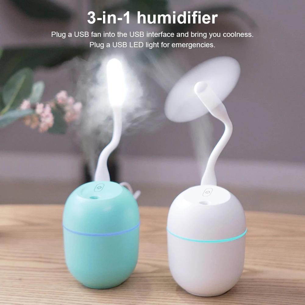 便携式USB加湿器（带LED灯及精油扩散功能）