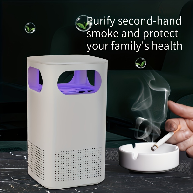 USB Air Purifier — Filterless Negative Ion Air Cleaner for Odor & Dust Removal
