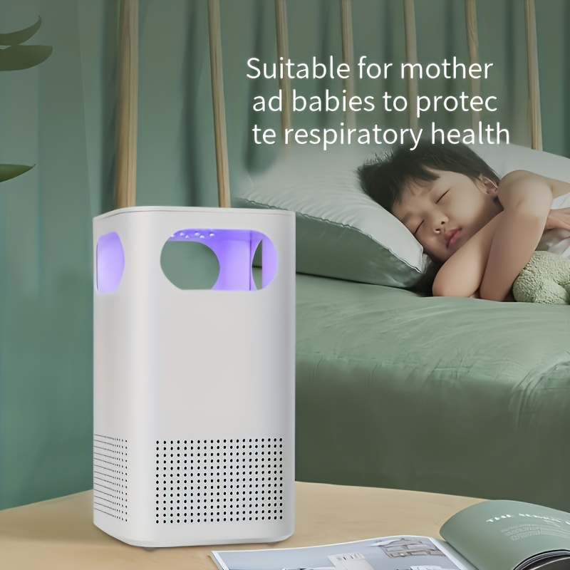 USB Air Purifier — Filterless Negative Ion Air Cleaner for Odor & Dust Removal