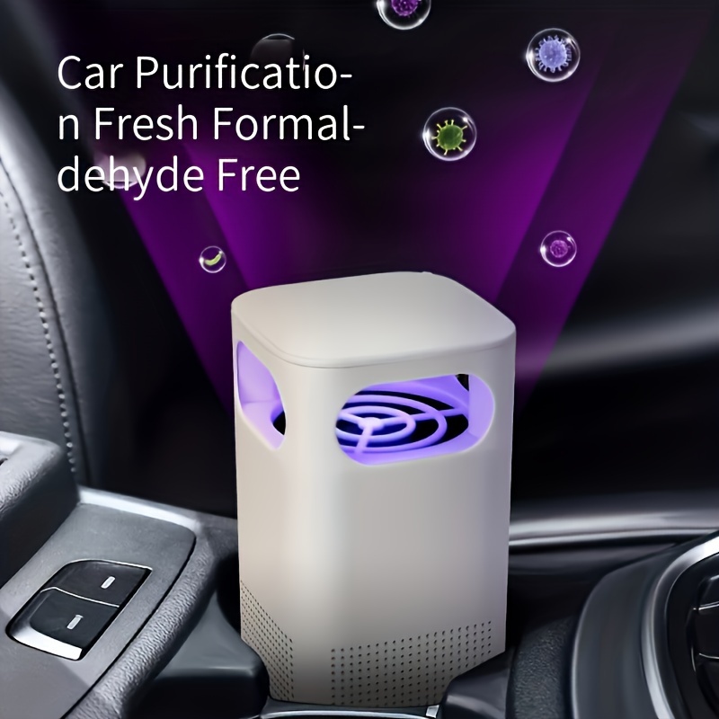 USB Air Purifier — Filterless Negative Ion Air Cleaner for Odor & Dust Removal