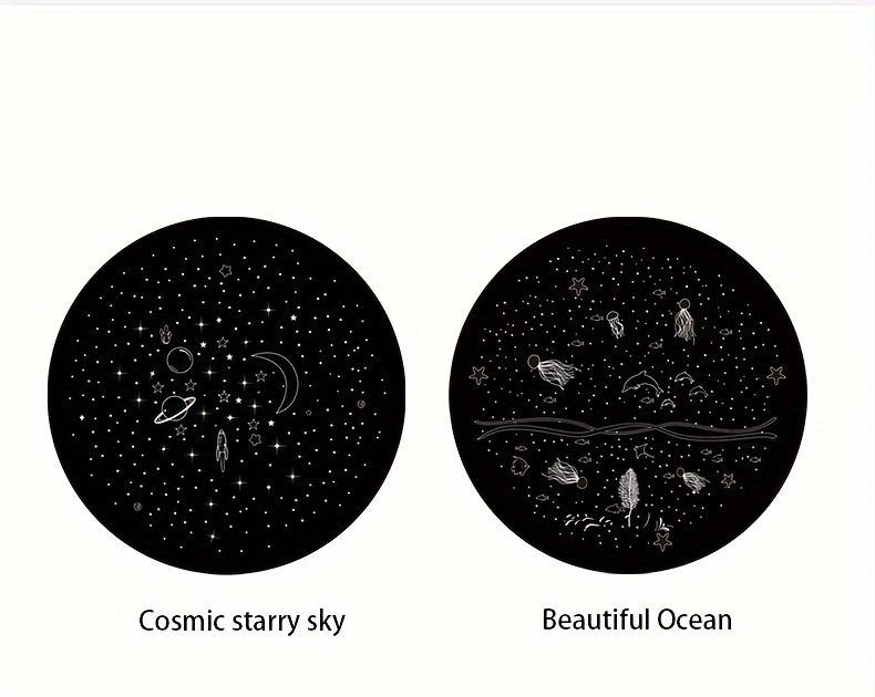 Starry Sky Projection Humidifier – USB-Rechargeable, 1L Large Capacity