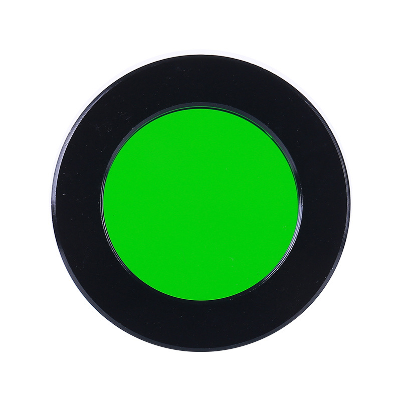 1.25-inch Green Moon Filter – M28×0.6 Thread, Optical Glass, 9g